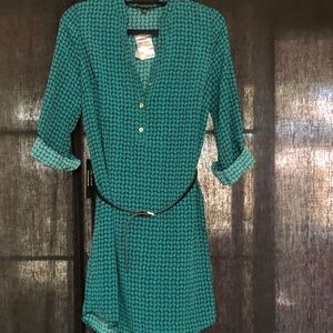 Teal summer dress